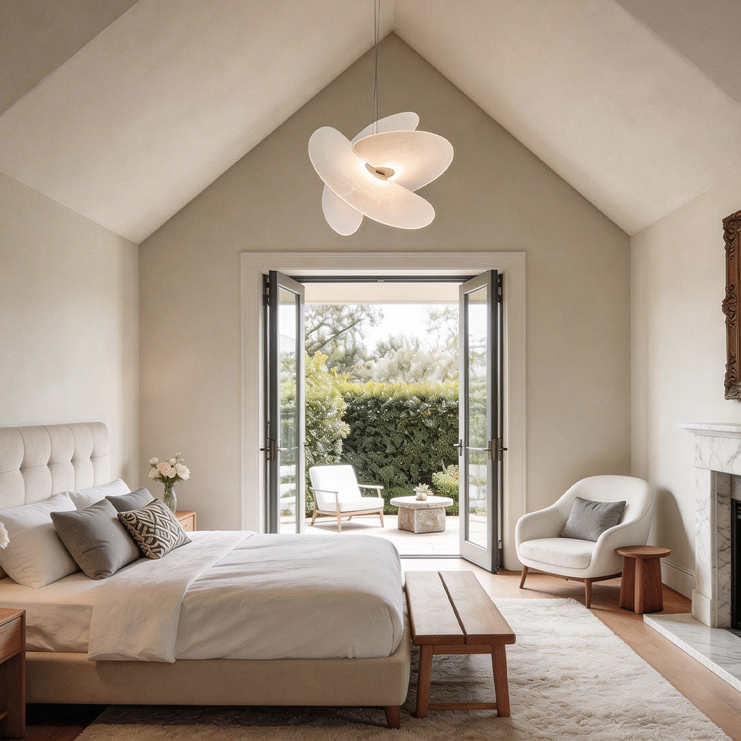 Large White Pendant Light Creative Nordic Ceiling Light