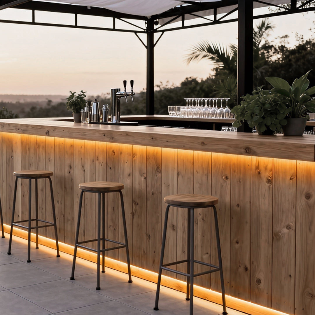 Exterior LED Step Lights Long Strip Decorative Lamp