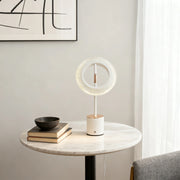 Ring Table Lamp Minimalist Modern Creative Touch Charging Design Light