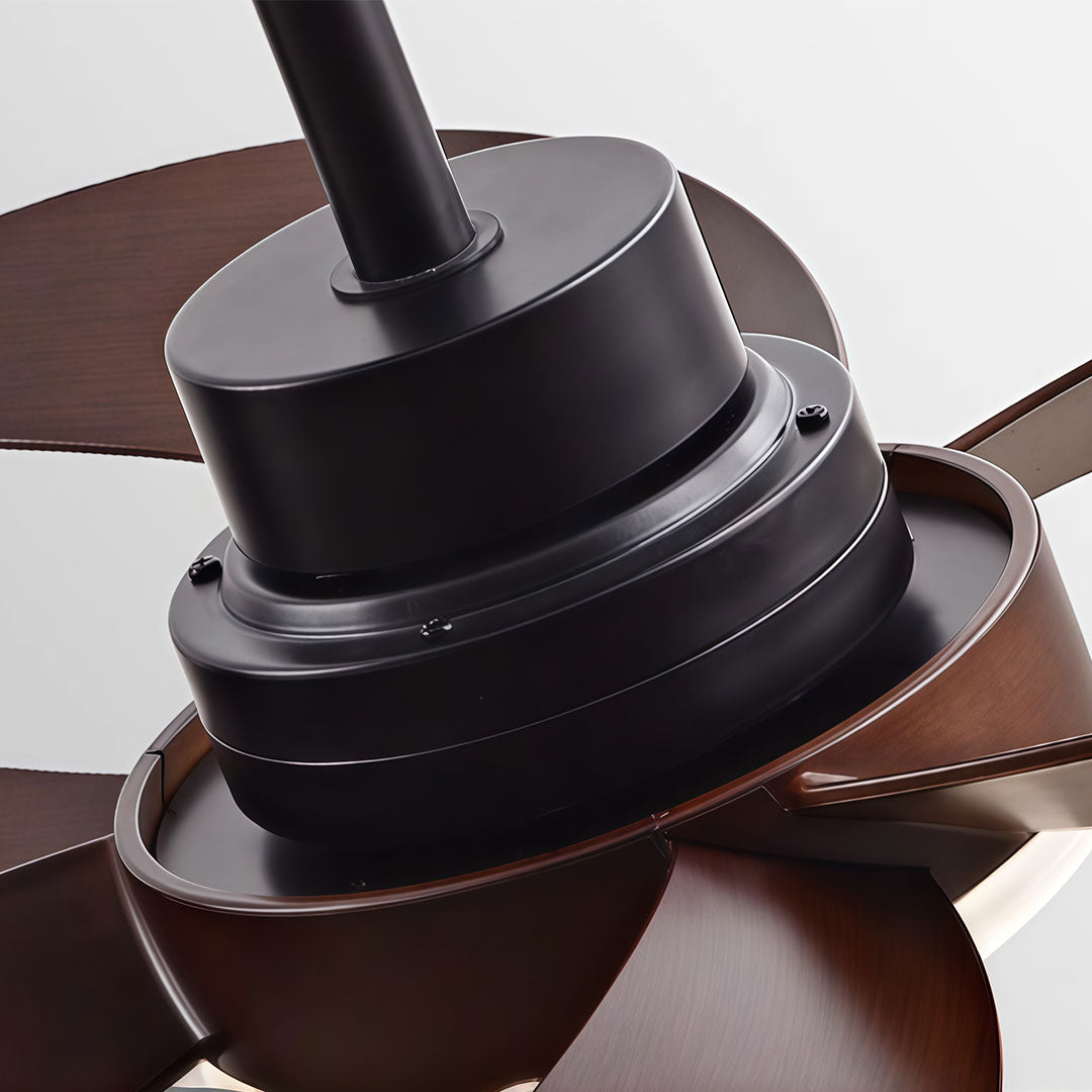 Modern Ceiling Fans with Light Full Spectrum Variable Speed Lamp