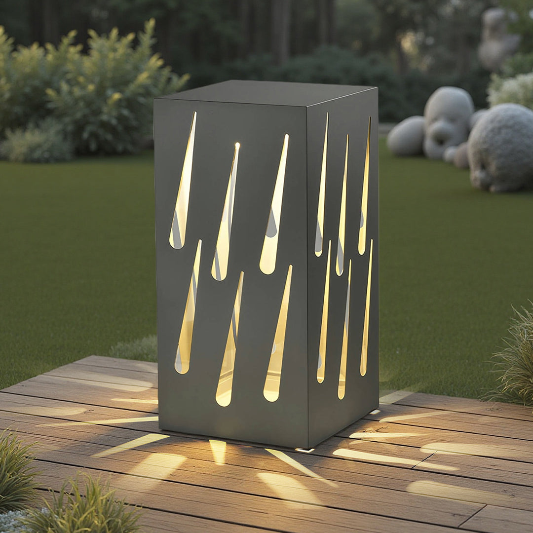 Landscape LED Lights Outdoor Waterproof Perforated Bollard Light