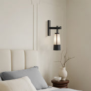 Black Wall Lights Elegant Modern LED Bedside Reading Wall Lamp