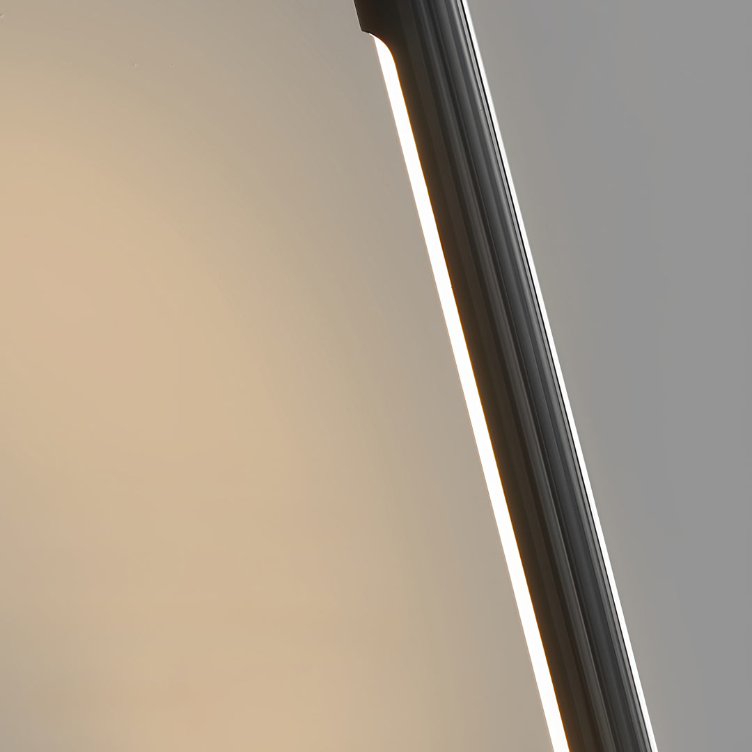 Contemporary Linear Wall Sconce Minimalist Solid Copper Light