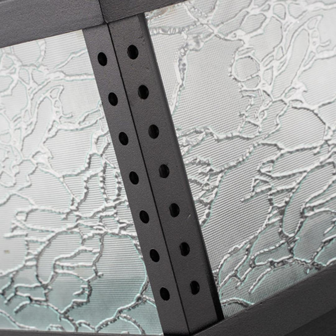 Outdoor Pillar Lights Modern Courtyard Gate Metal Lights