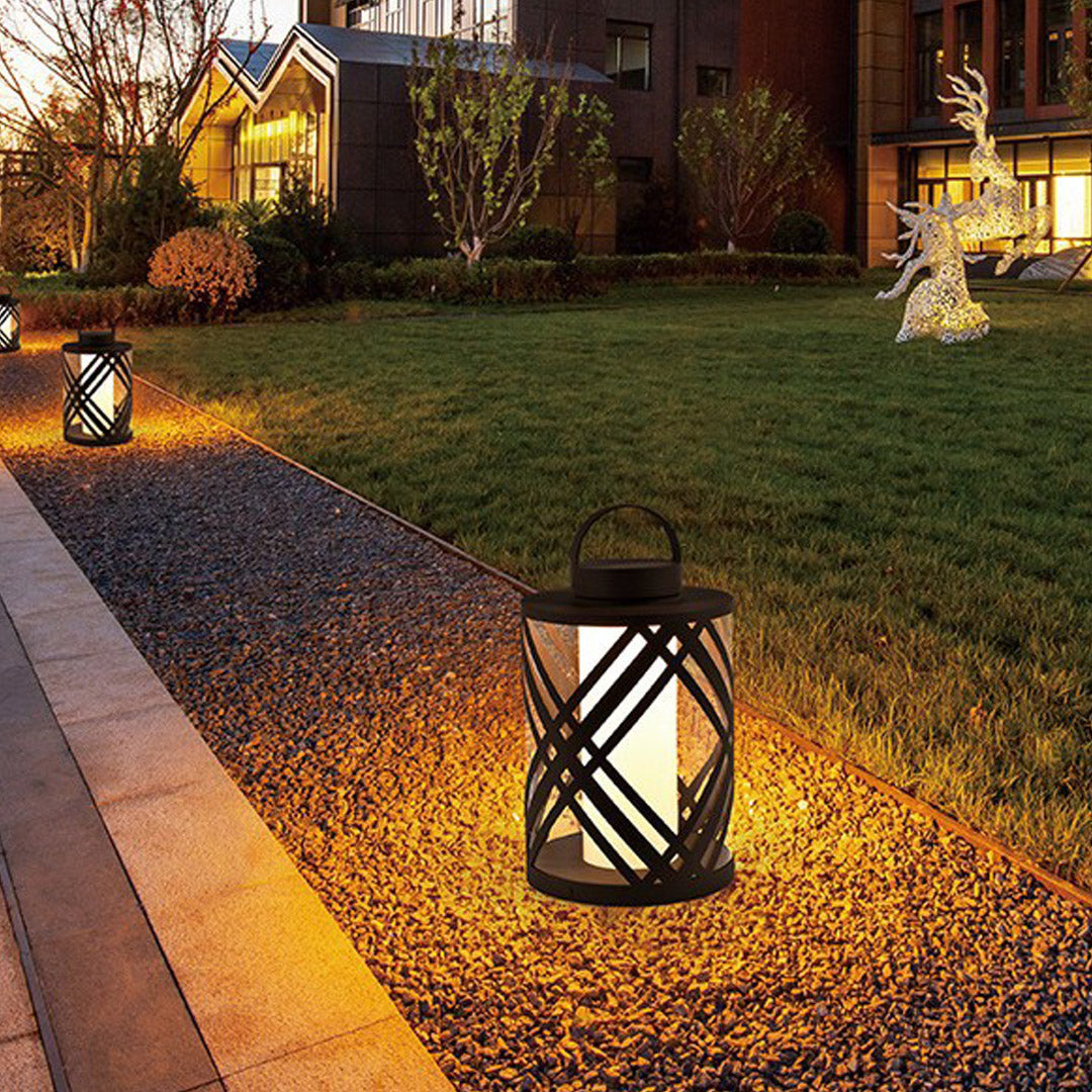 Modern style Waterproof Landscape Lights Outdoor Perforated Light