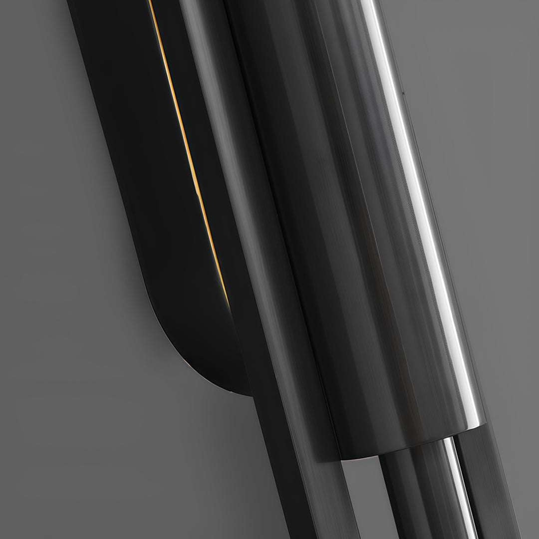 Contemporary Linear Wall Sconce Minimalist Solid Copper Light