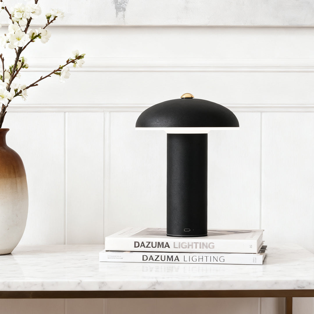 Dimmable LED Table Lamp Stylish Iron and Acrylic Ambience Light