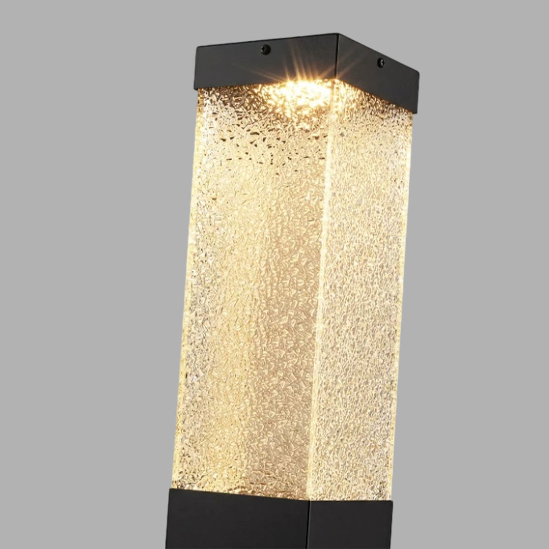Outdoor Garden Bollard Lights Modern Metal Landscape Light