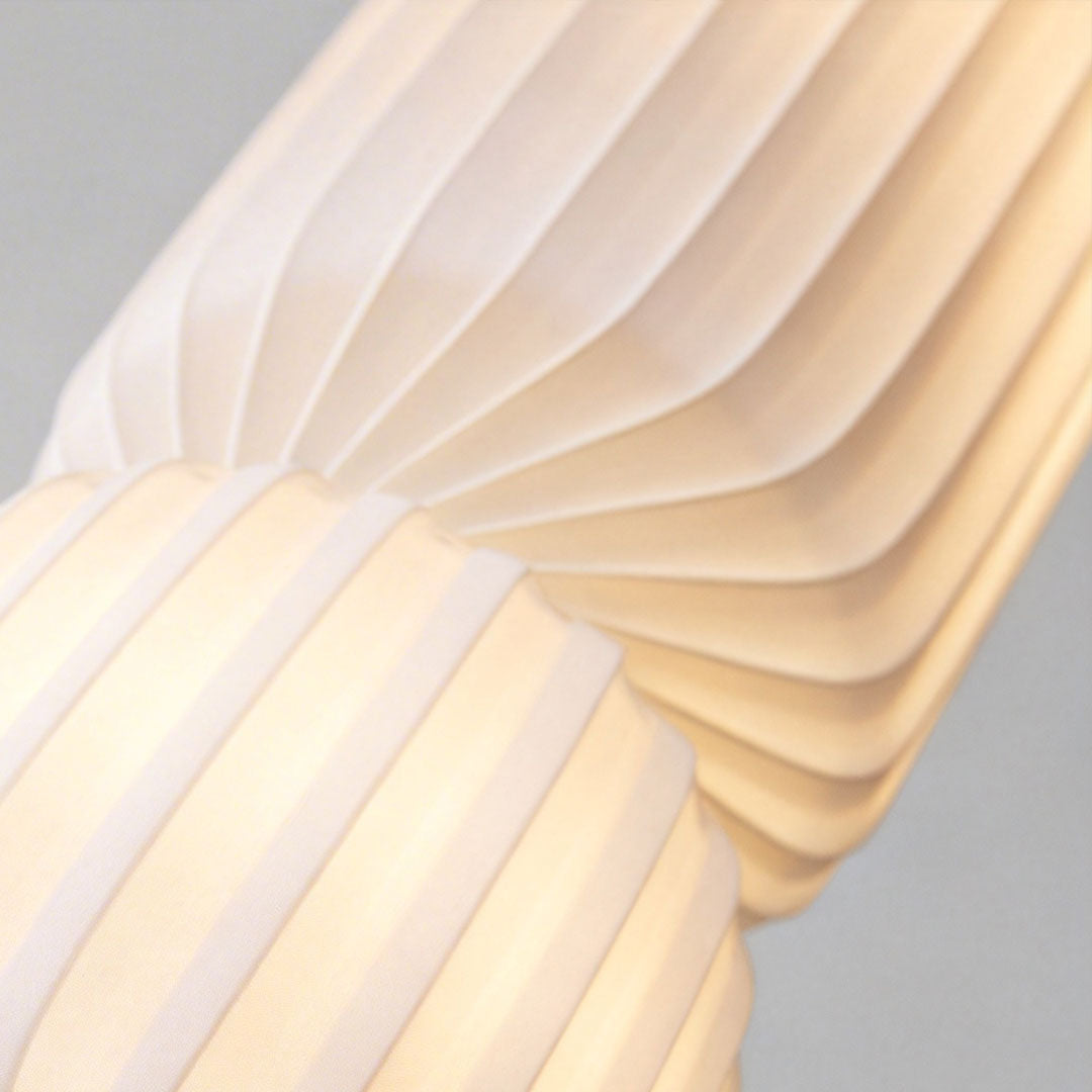 Cylinder Pendant Lighting Wabi-Sabi Style Silk Fabric Ceiling Light