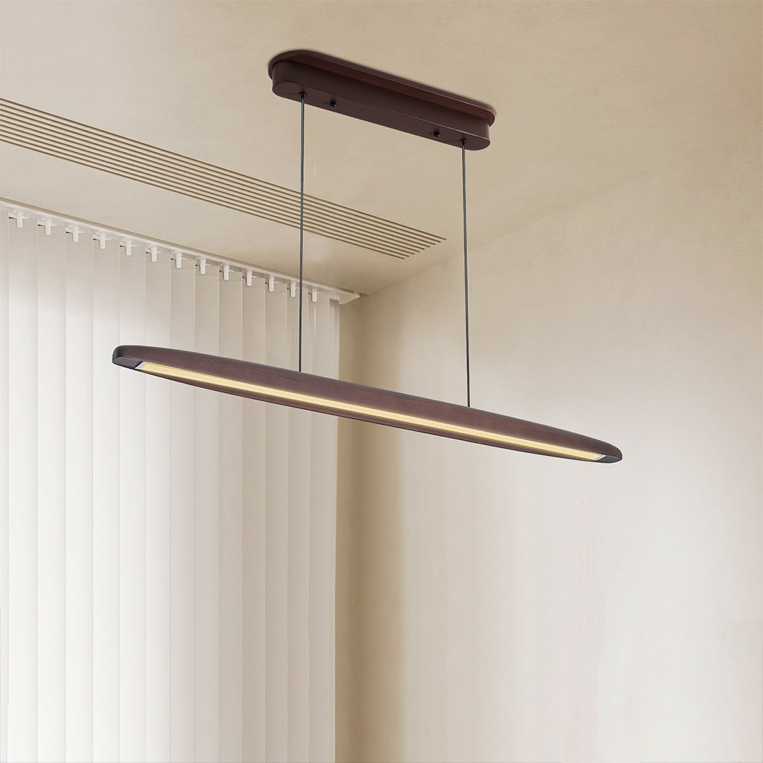 Linear LED Pendant Lighting Minimalist Iron Ceiling Lights
