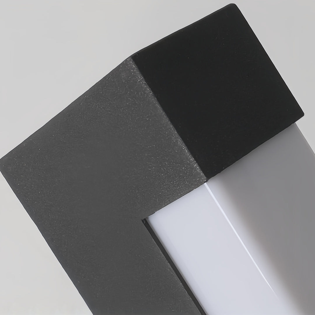 Square Bollard Lights European-Style Outdoor Waterproof Lawn Light