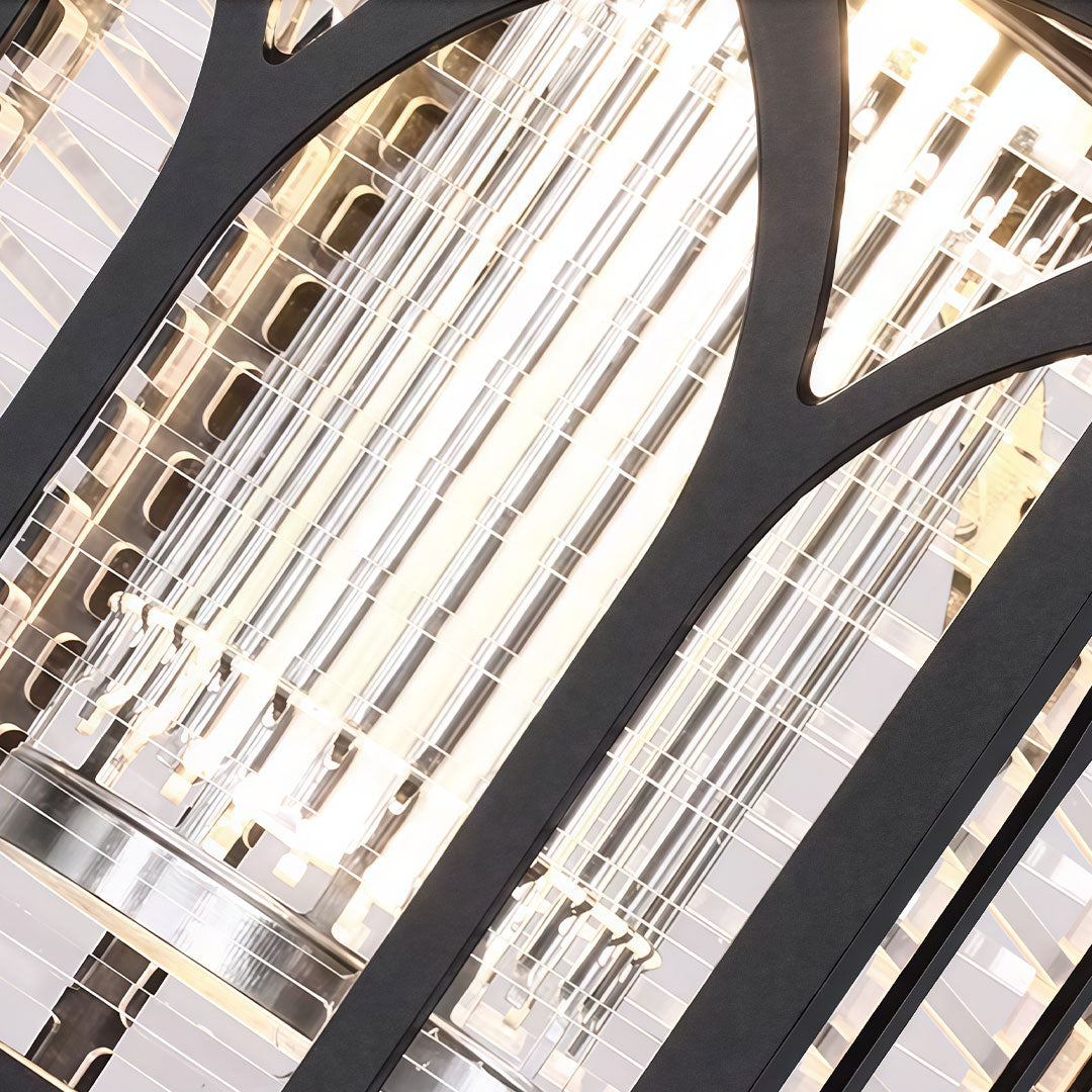 Bollard Solar Lights Outdoor Mosquito Killer Waterproof Light