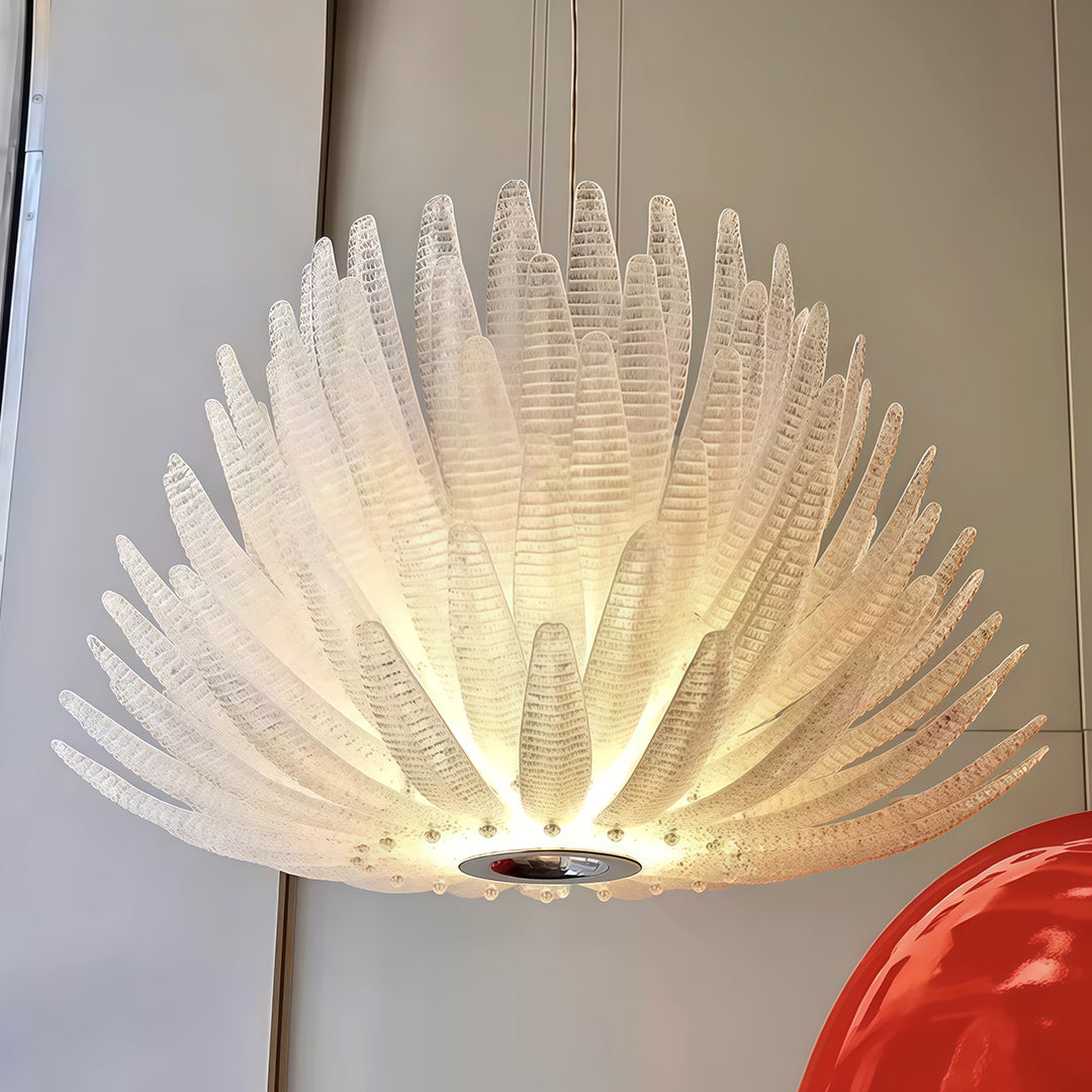 Deco Chandelier Luxury Stainless Steel Glass Ceiling Lights