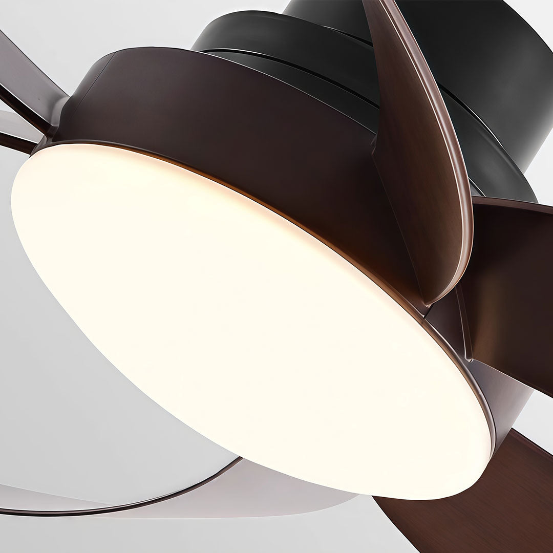 Modern Ceiling Fans with Light Full Spectrum Variable Speed Lamp