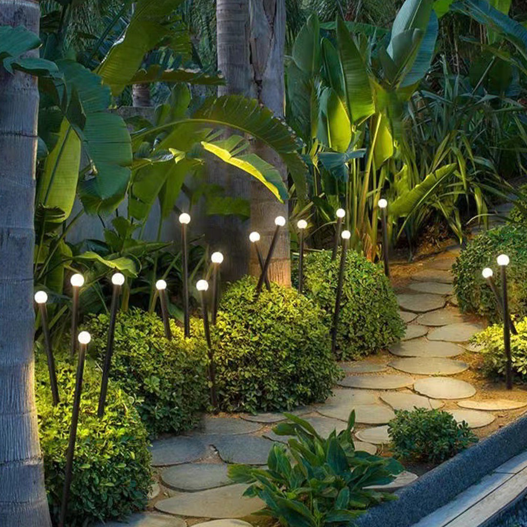 Outdoor Stake Light Modern Courtyard Waterproof LED Ground Insert Light