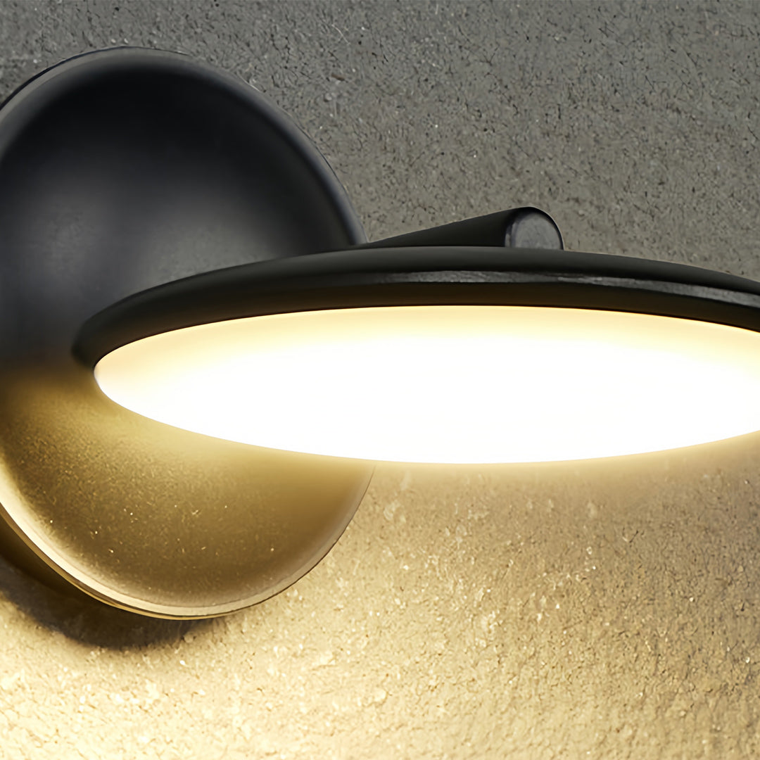 Swivel Wall Light Aluminum Acrylic Simple LED Waterproof Light