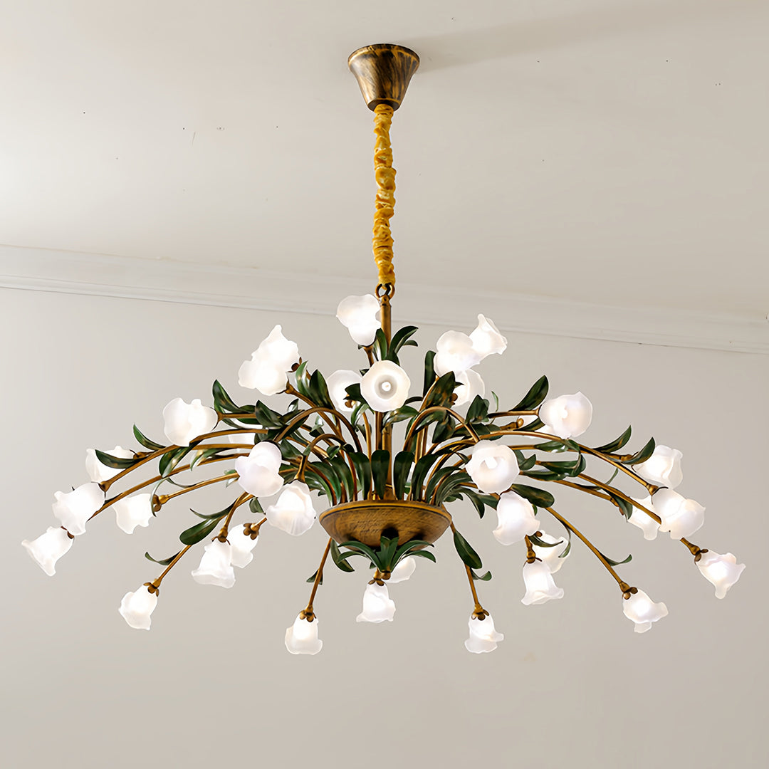 Vintage Floral Chandelier Vintage Rustic Branch Ceiling Light