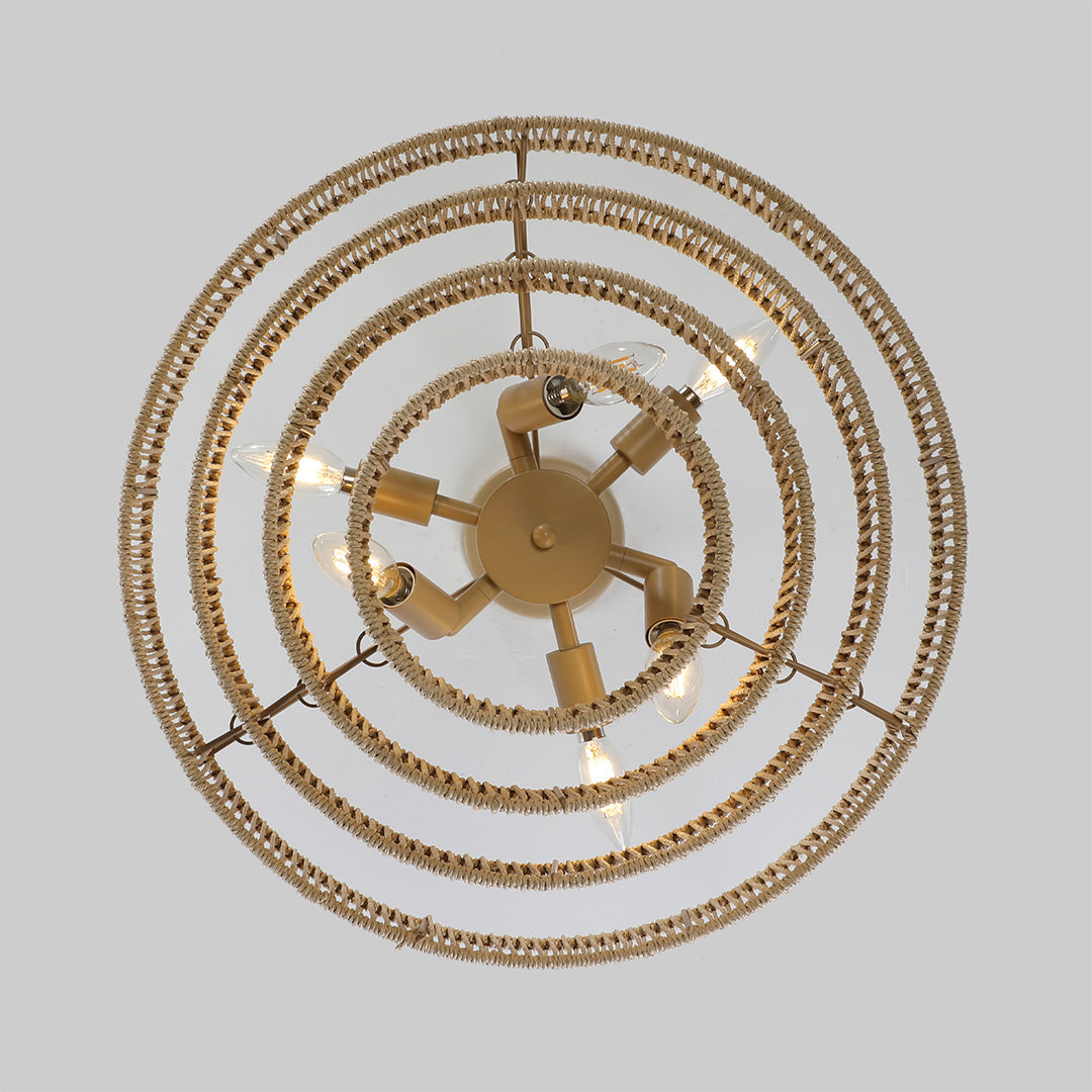 Japanese Style Chandeliers Zen-Inspired Creative Art Ceiling Lights