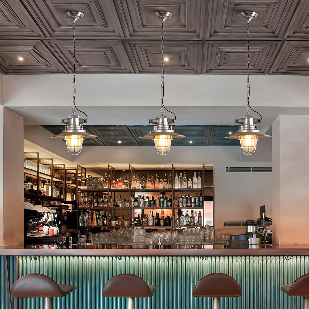 Vintage Industrial Pendant Light Creative Iron Single Ceiling Light