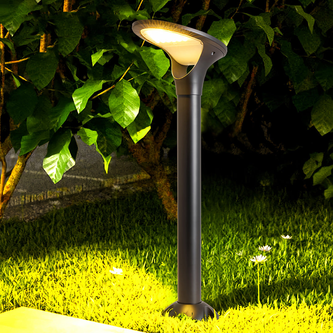 Solar Bollard Lights Minimalist Chic Simple LED Outdoor Lawn Lights