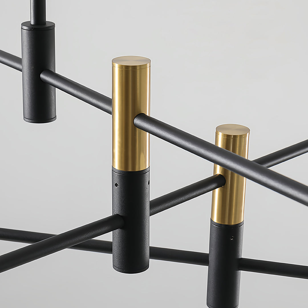 Branch Chandeliers Nordic Magic Black and Gold Iron Ceiling Light