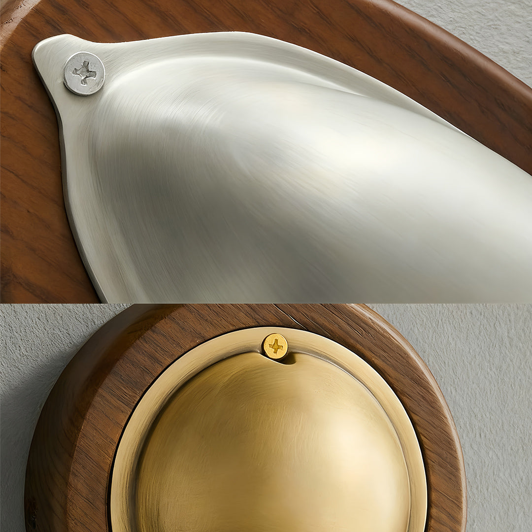 Unique Wall Lights Artistic Wooden Vintage Light