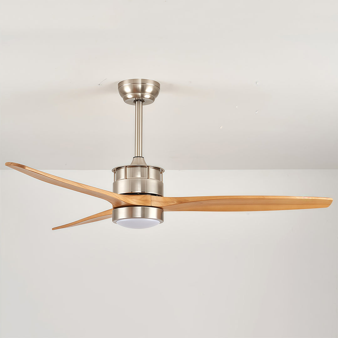 Contemporary Ceiling Fan with Light LED Remote Control Ceiling Fans