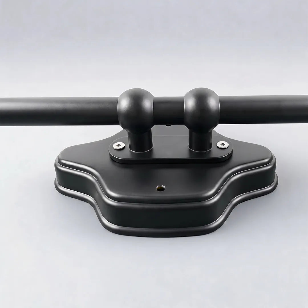 Outdoor Black Wall Lights Retro Creative Trumpet-Shaped Light