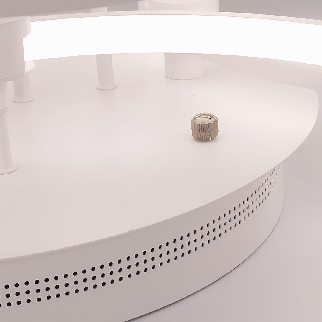 Elegant Semi Flush Mount Ceiling Lights with Unique Overlapping Rings