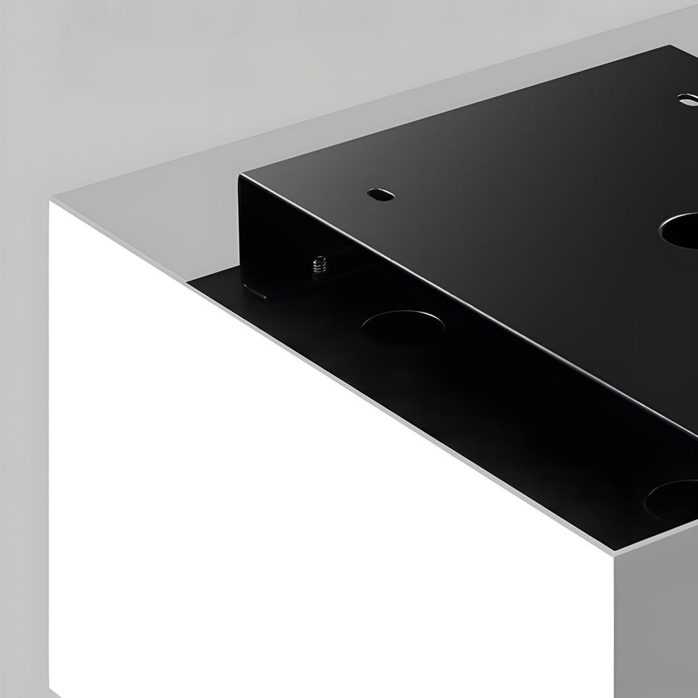 Adjustable 4 - Head 7/12W LED Flush Mount Cube Ceiling Spotlights