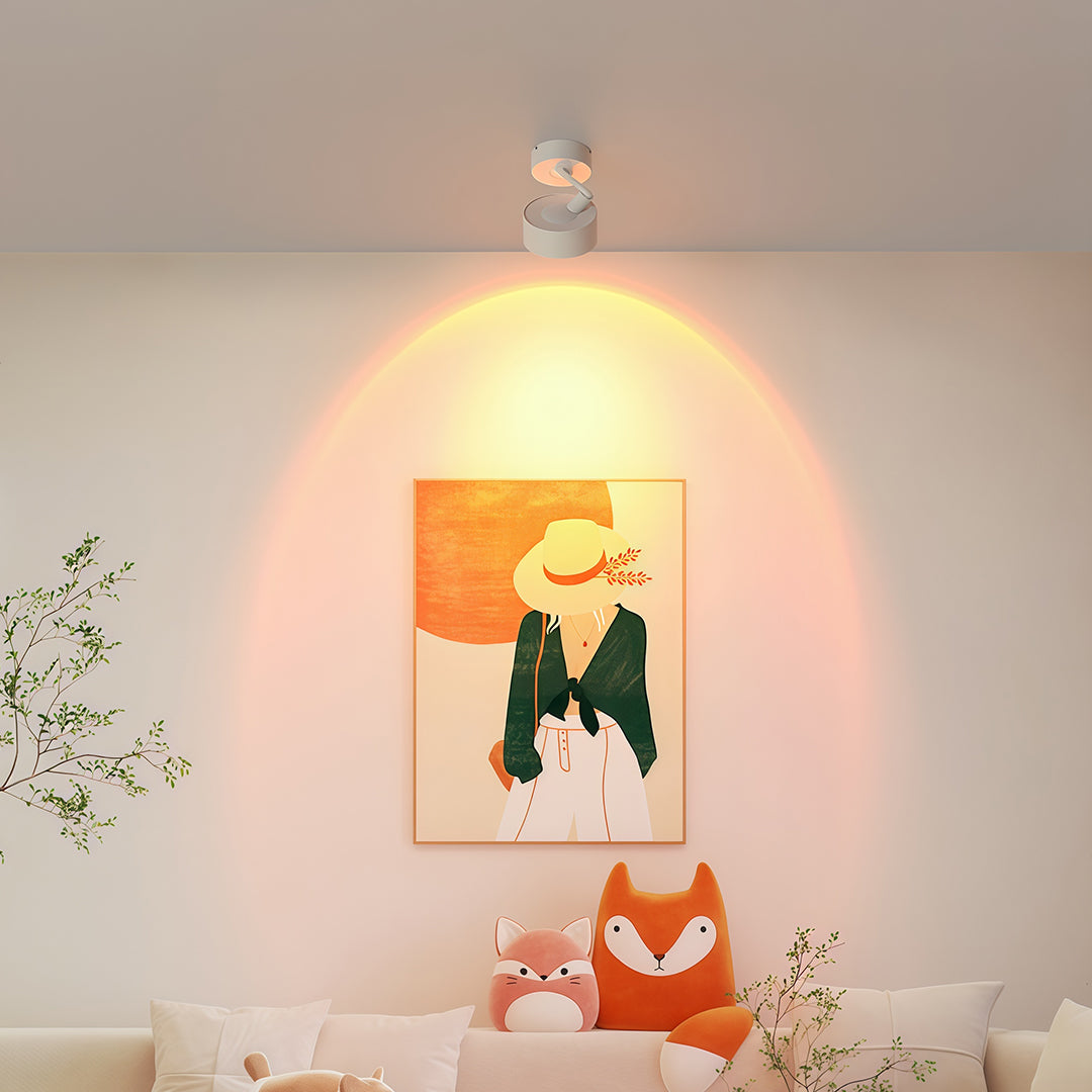 Add style and function with adjustable LED ceiling spotlights, designed with directional light for tailored lighting solutions in your home or office.