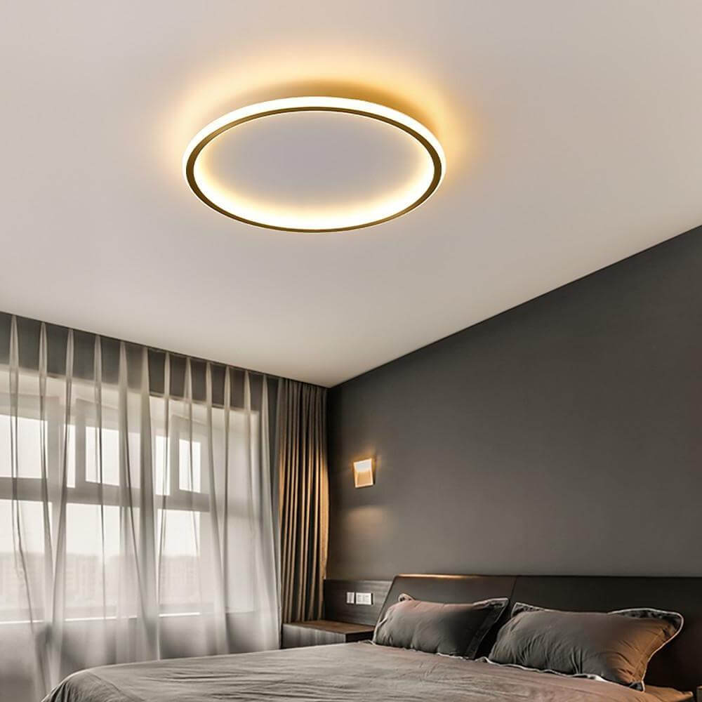 Circle Design Minimalist Nordic Integrated LED Flush Mount Ceiling Lights
