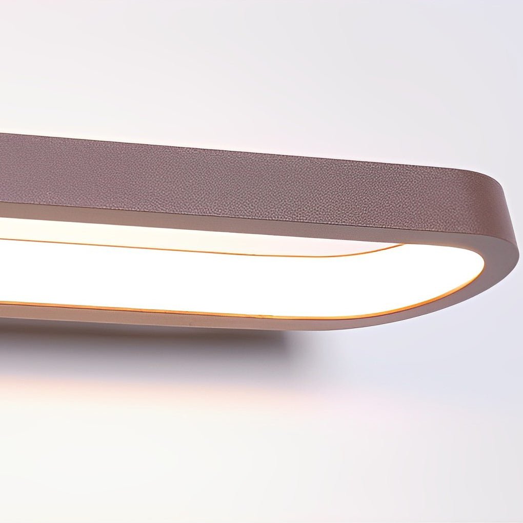 Annular Ring - Shaped LED Bathroom Vanity Light with Slim Linear Profile