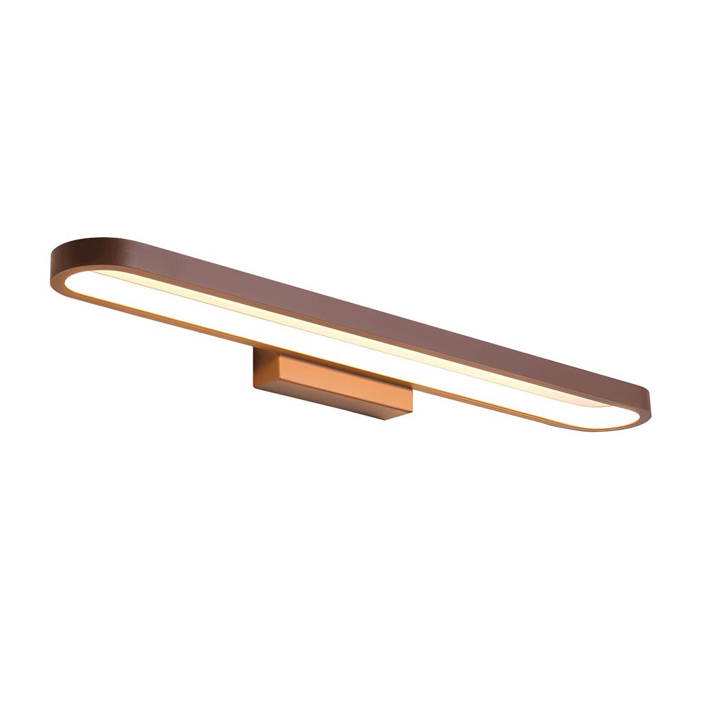 Annular Ring - Shaped LED Bathroom Vanity Light with Slim Linear Profile