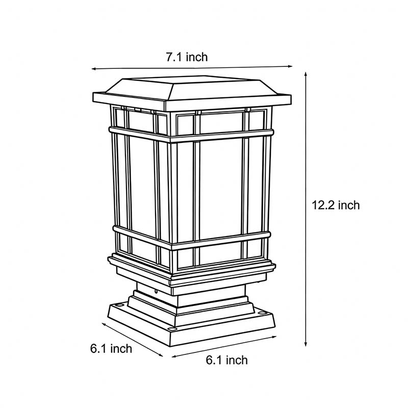 antique-cast-iron-street-light-frosted-glass-panel-white-background