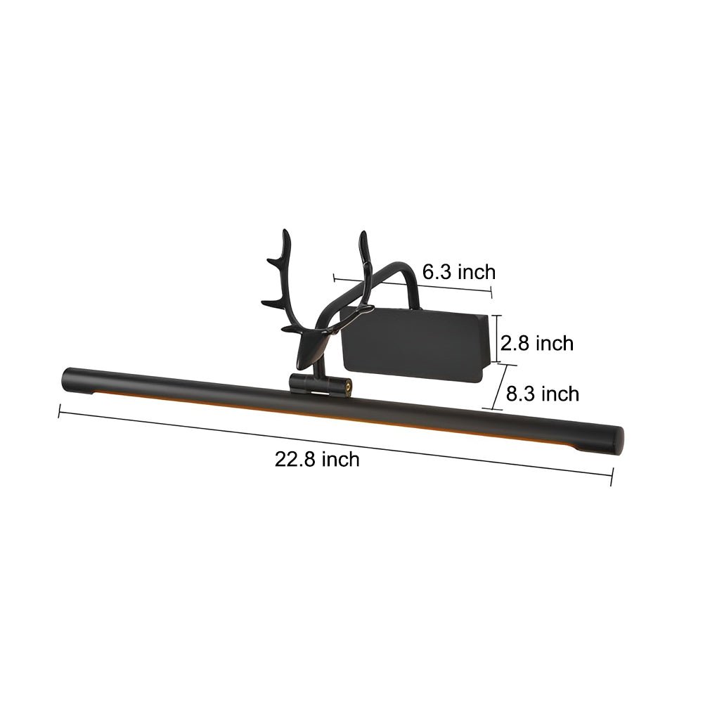 Antler - Inspired 210° Adjustable LED Bathroom Vanity Light Bar