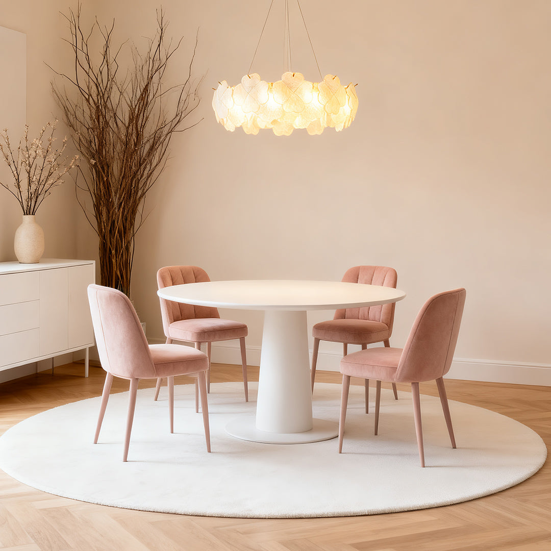 Discover the charm of artistic glass chandeliers with French flower ceiling lights, creating a luxurious and refined atmosphere in any room.