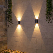 Waterproof LED Up Down Outdoor Wall Light Modern Style