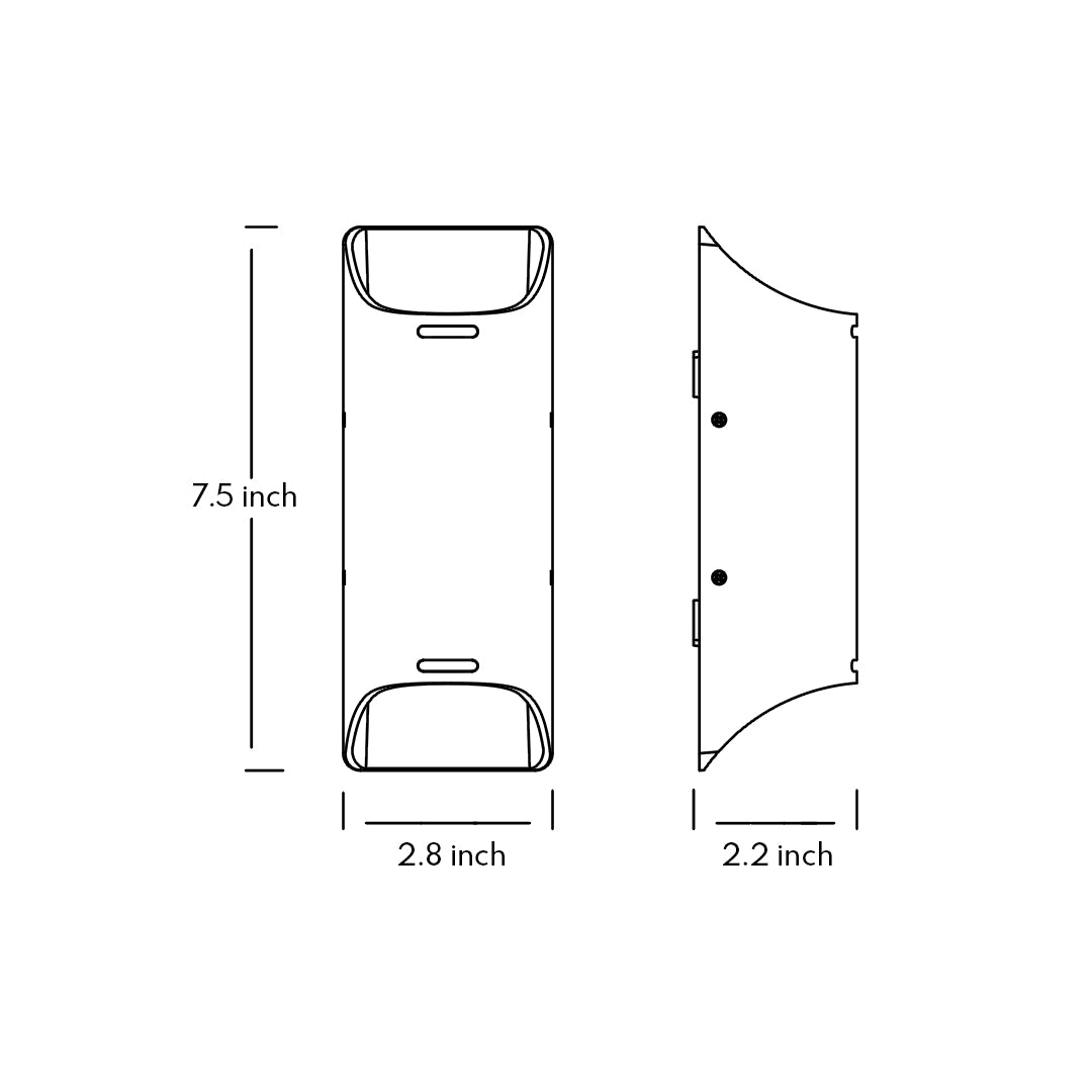 Waterproof LED Modern Up Down Outdoor Wall Lights