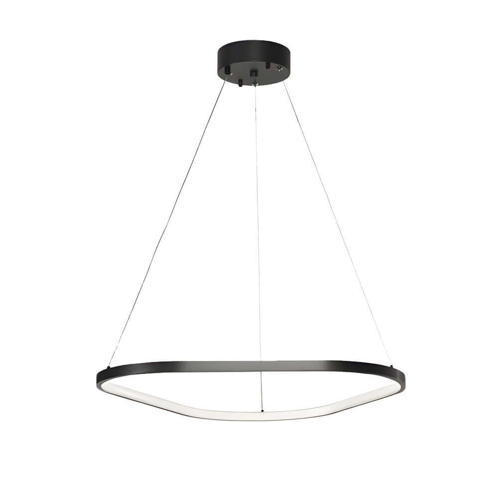 Black 1/2/3 - Light Triangle Ring Chandelier