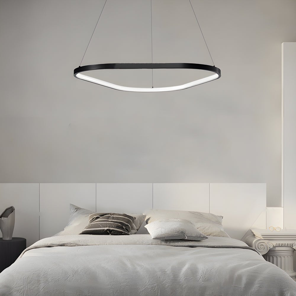 Black 1/2/3 - Light Triangle Ring Chandelier