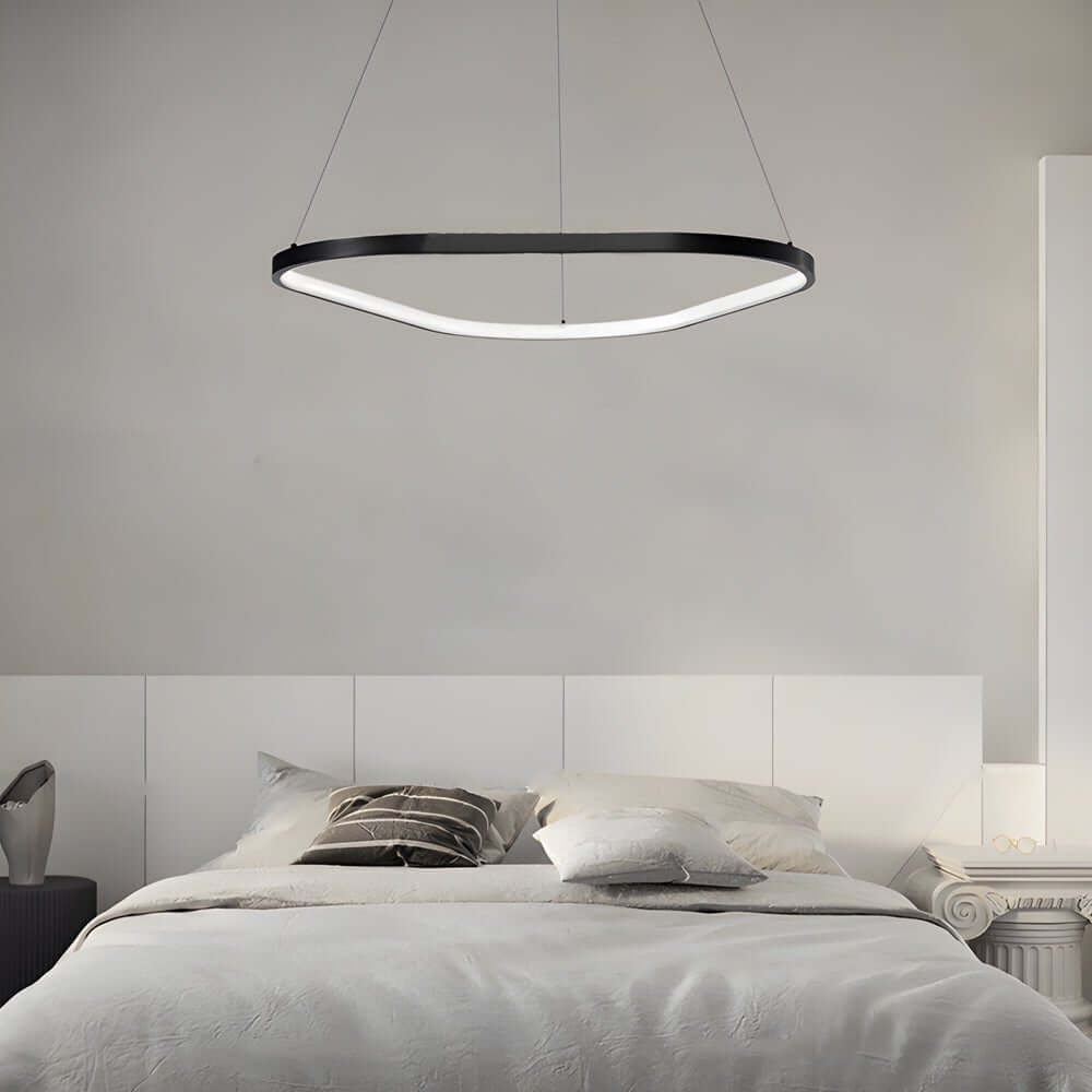 Black 1/2/3 - Light Triangle Ring Chandelier