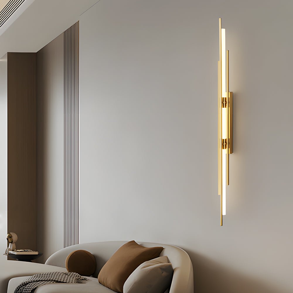 Black/ Gold/ Copper Iron Acrylic Modern LED Wall Lights