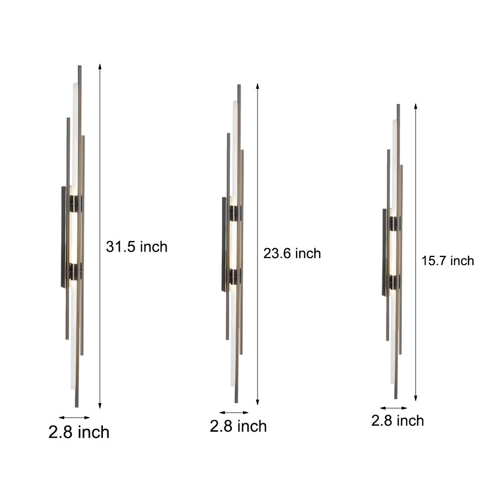 Black/ Gold/ Copper Iron Acrylic Modern LED Wall Lights