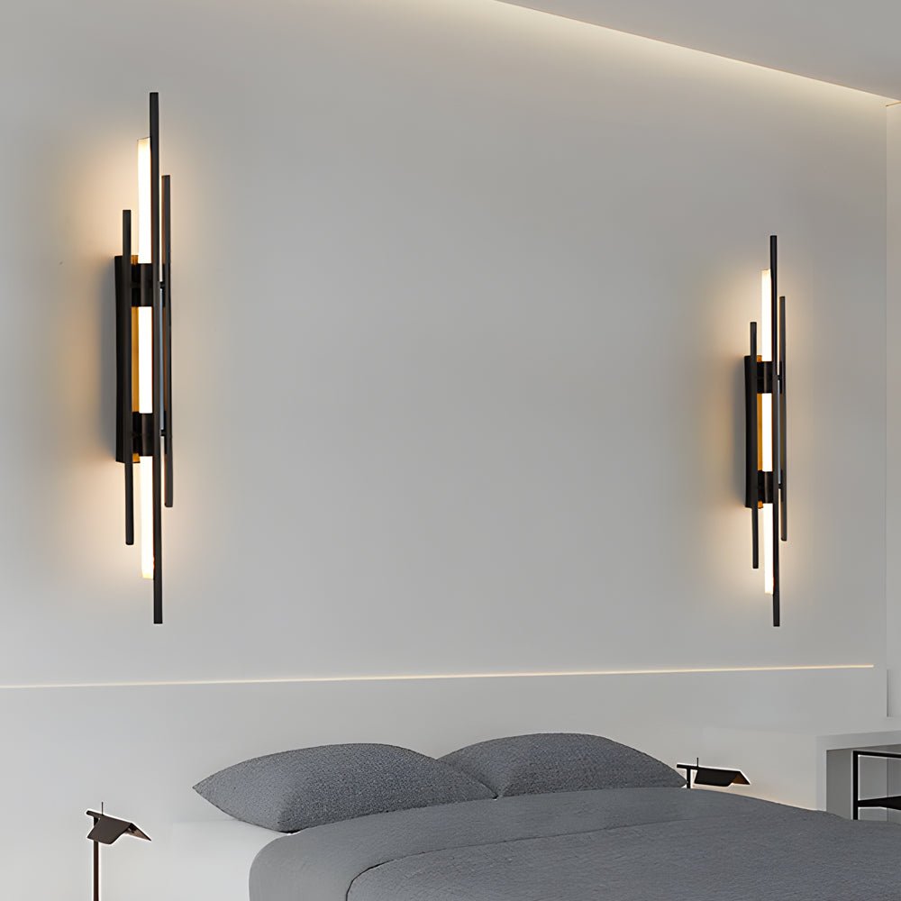 Black/ Gold/ Copper Iron Acrylic Modern LED Wall Lights