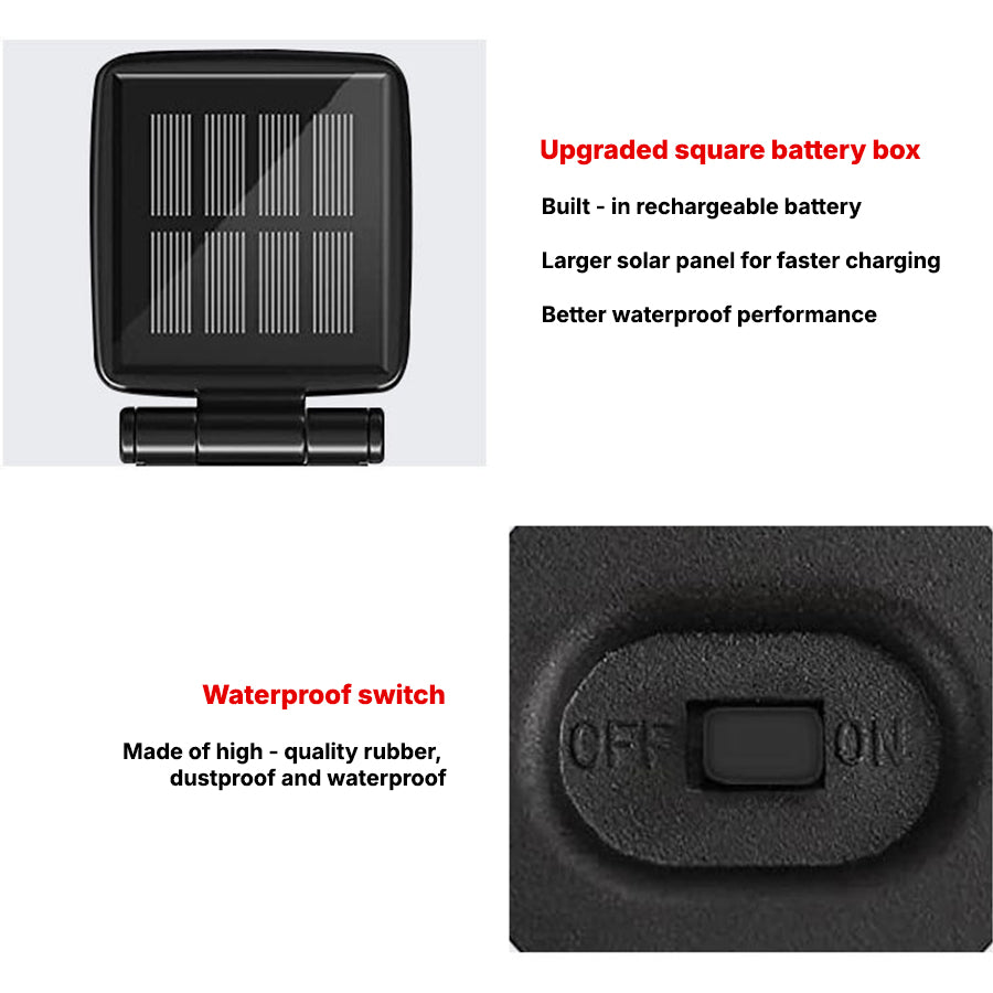 Black control device with ventilation grilles and technical specifications for lighting systems