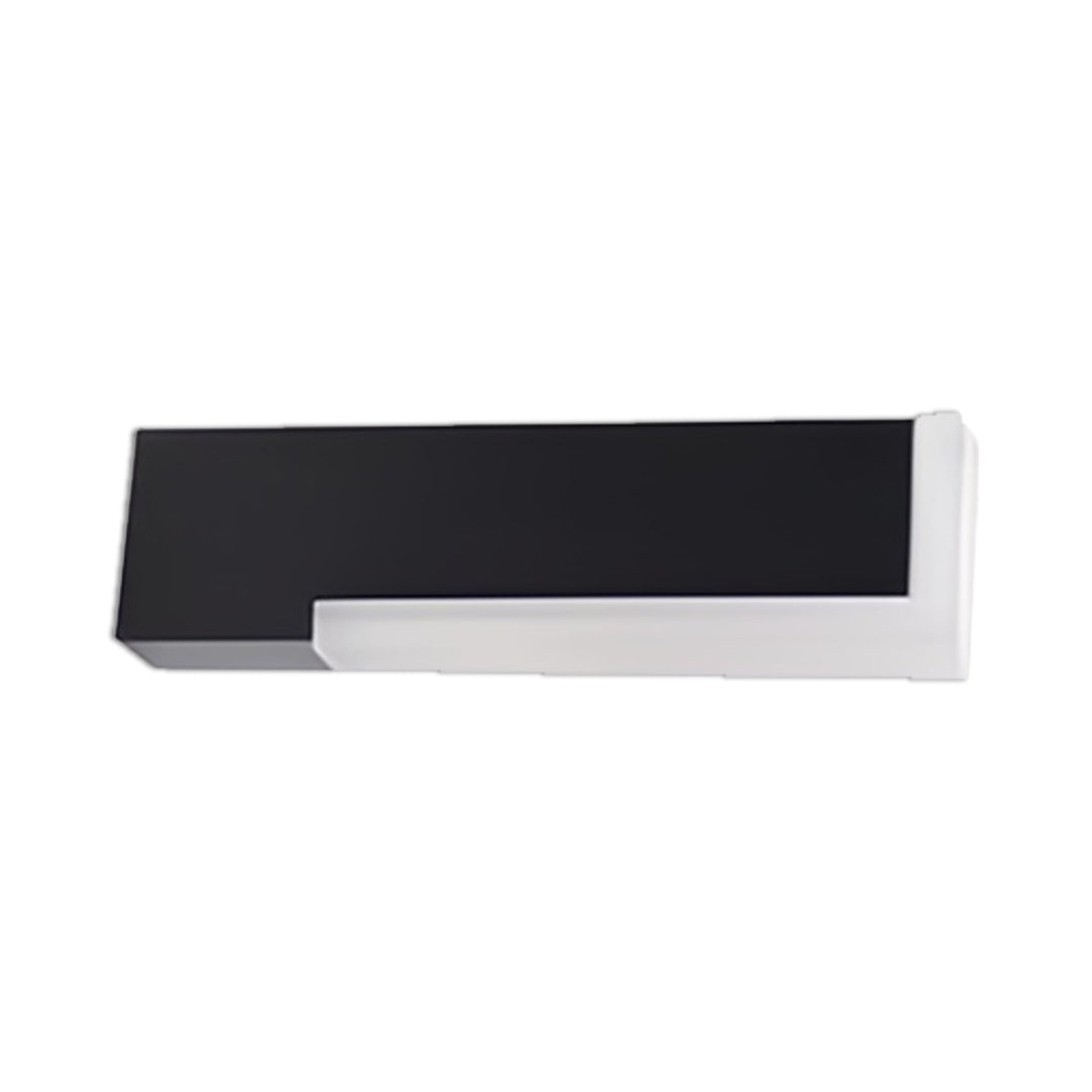 Modern slim black outdoor wall lantern light fixtures featuring clean lines and minimalist styling.