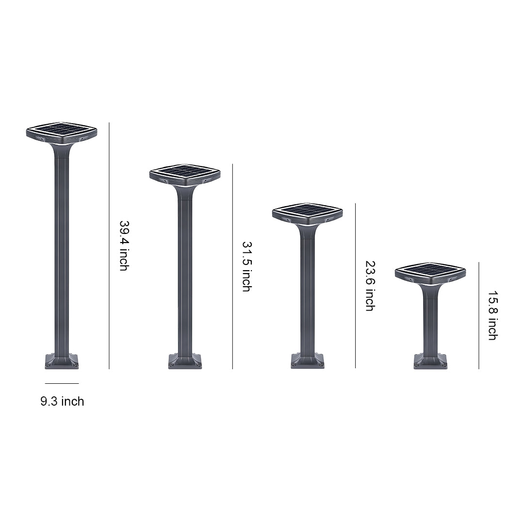 Black outdoor wall light mounted on a textured wall, offering bright illumination at night.