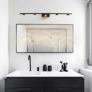 Black Vanity Lights For Bathroom Minimalist LED Mirror Cabinet Light