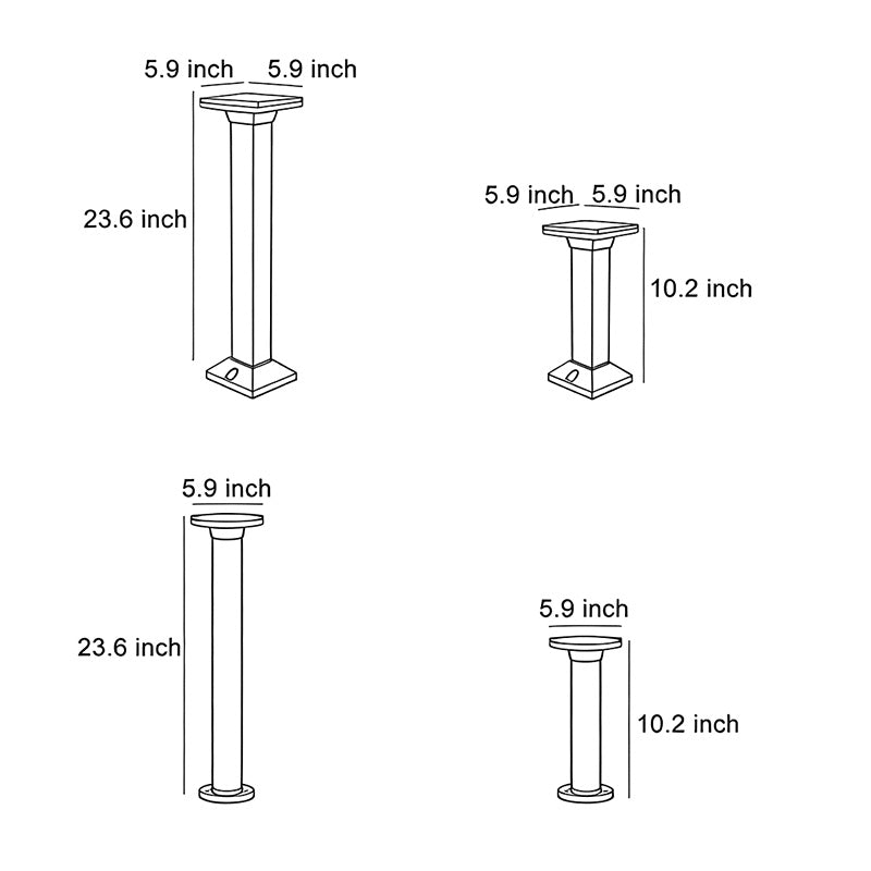Bollard pathway lights with LED technology bring both function and style to garden paths, entrances, and exterior spaces.